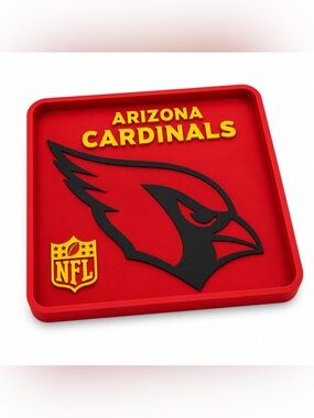 Arizona Cardinals NFL Pocket Dump Tray - For Keys, Wallet, Money, Etc